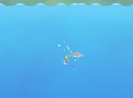 Ludum-art-swimming-cum-delphinus-delphini-olympia-ii